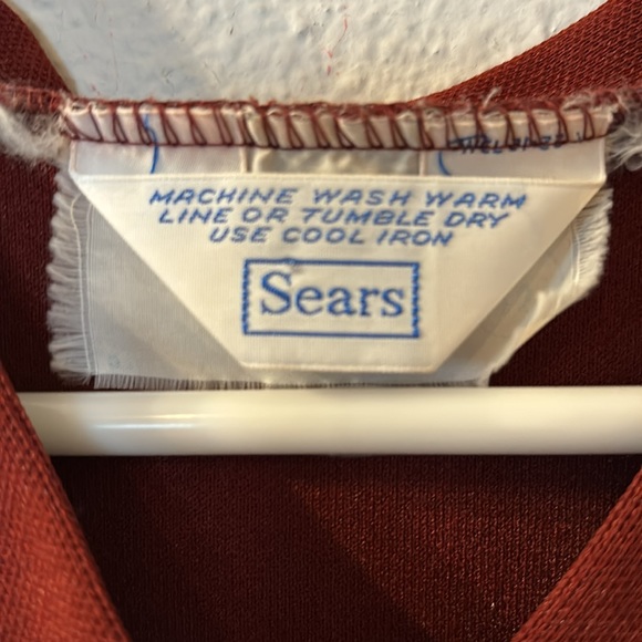 Vintage Sears open side sweater size is missing fits like a medium - Picture 4 of 6